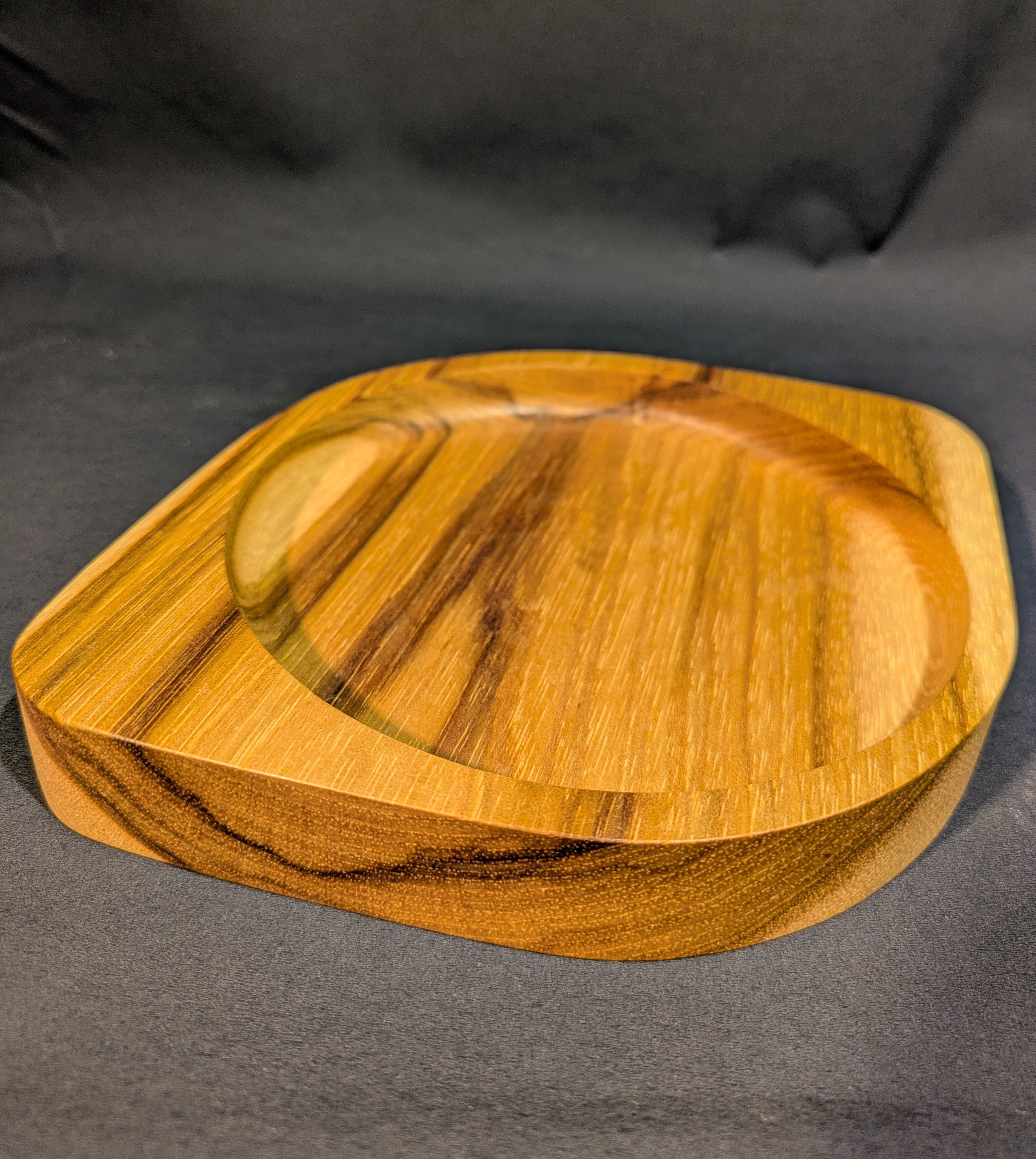 Tur- tallerken/ skål hickory