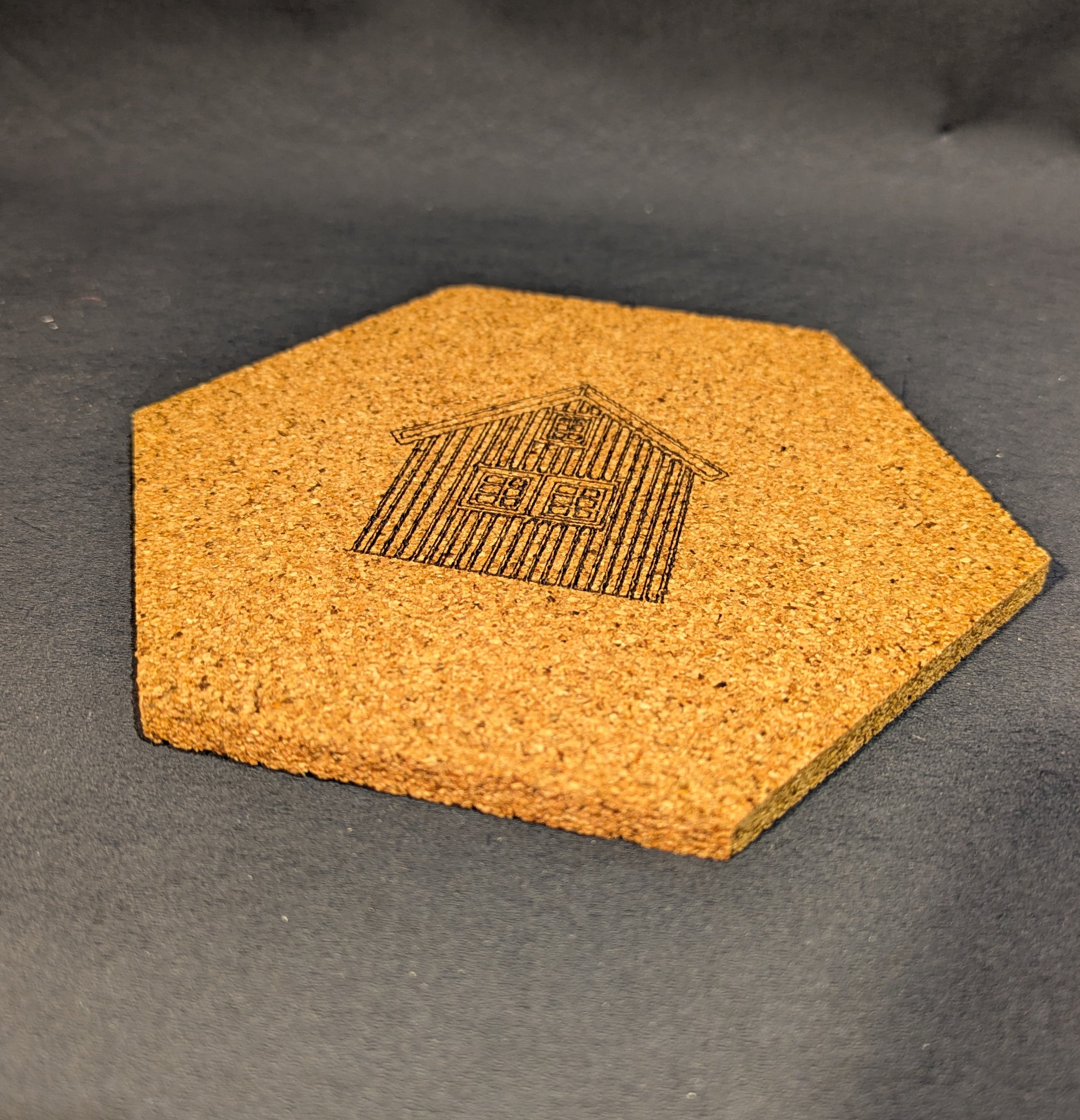 Bordskåner/ coaster i kork