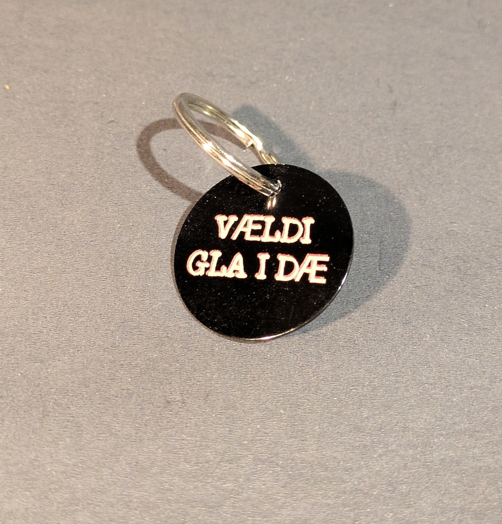 Nøkkelring VÆLDI GLA I DÆ