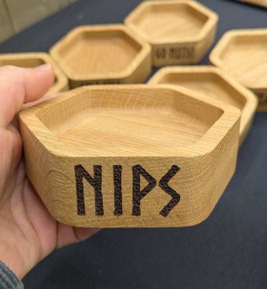 Hexagon skål Nips